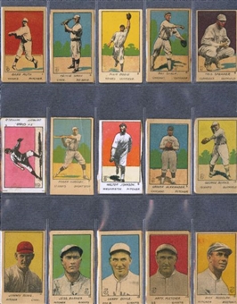 1920 W516-1 Complete Set of 30 Cards with Ruth, Cobb and Mathewson With 2 SGC Graded